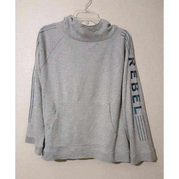 Gap Star Wars Rebel Logo With Blue Stripes Gray Hoodie Size L - Picture 2 of 11